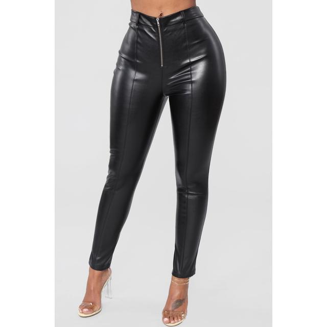 patent leather pants fashion nova