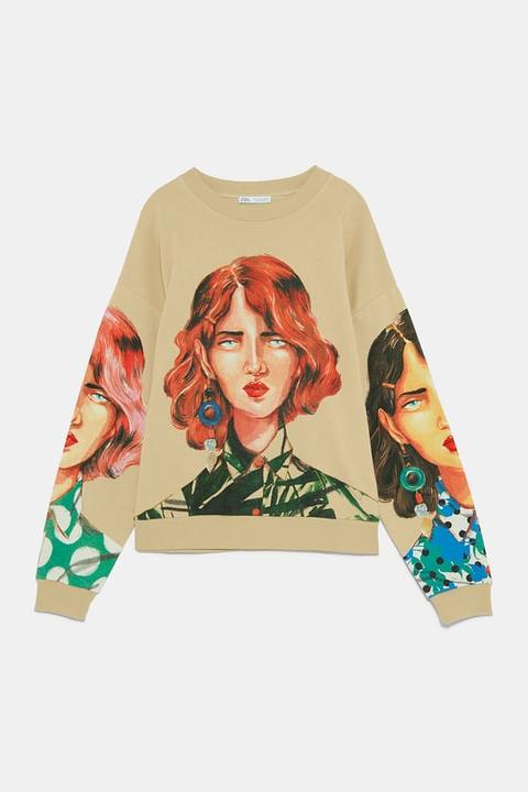 Sudadera Estampada