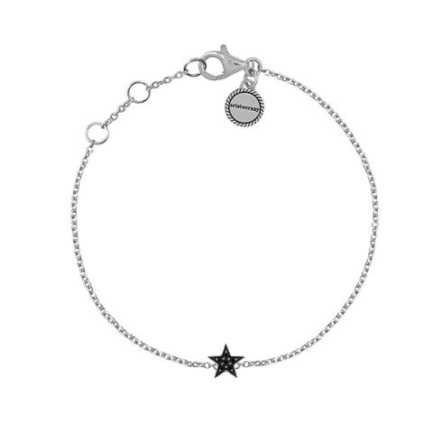 Pulsera Estrella Espinelas Plata