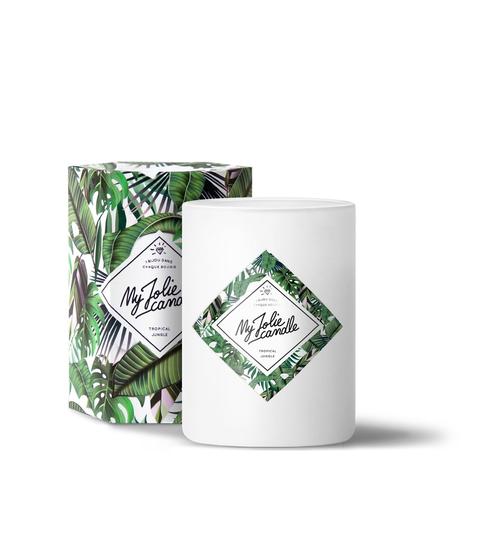 Tropical Jungle, Orecchini Silver, Candele