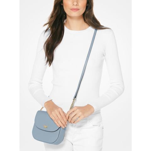 Michael kors mott on sale leather dome crossbody