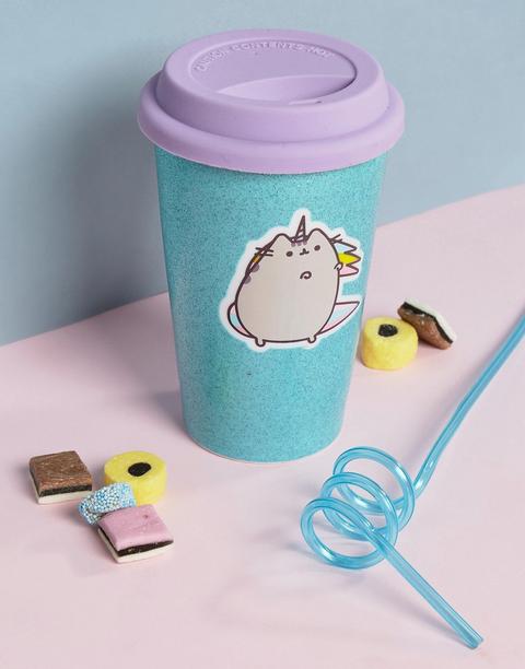 Pusheen - Tazza Da Viaggio Con Unicorno - Multicolore