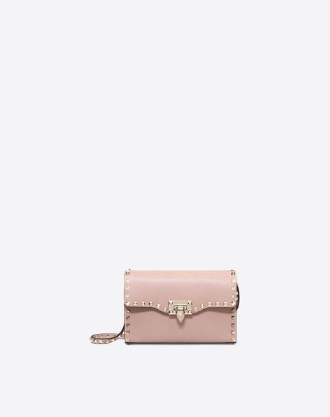 Borsa Piccola A Tracolla Rockstud In Vitello