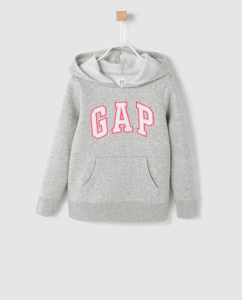 Gap - Sudadera De Niña Gris Con Capucha from El Corte Ingles on 21 Buttons