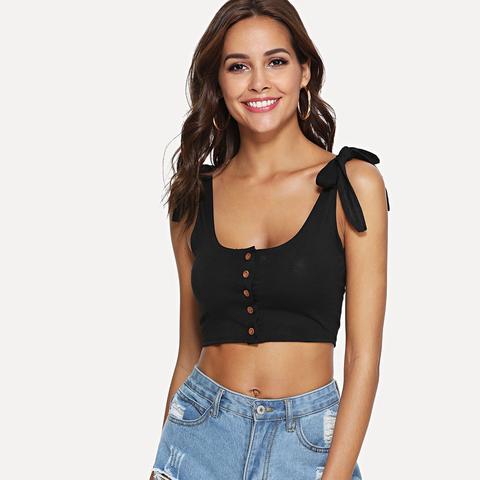 Canotta Crop Top Canotta