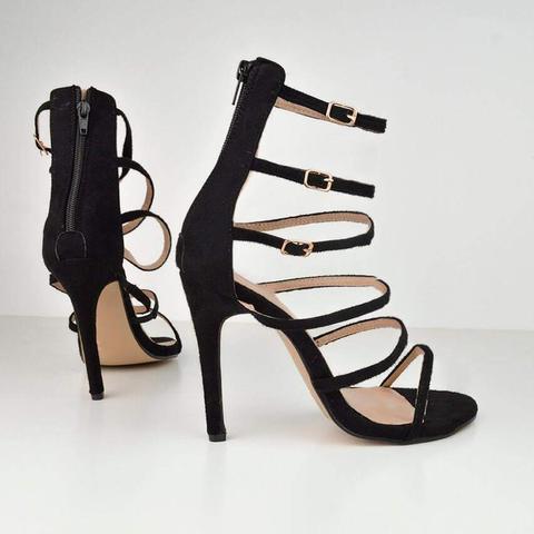 Julien - Multi Straps Heeled Sandals