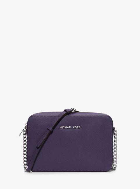 Tracolla Jet Set Travel Grande In Pelle Saffiano