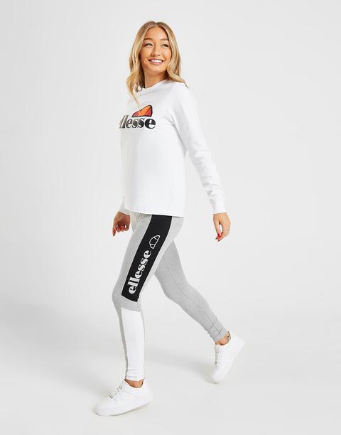Ellesse Reflective Logo Leggings - Grey 