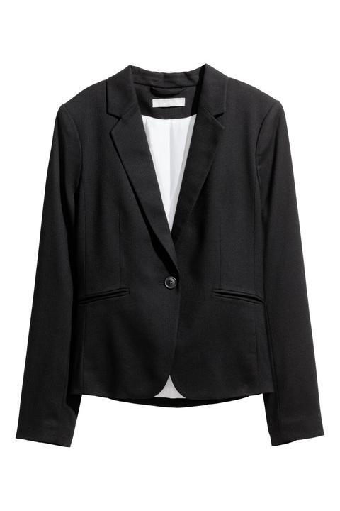 H & M - Blazer Aderente - Nero