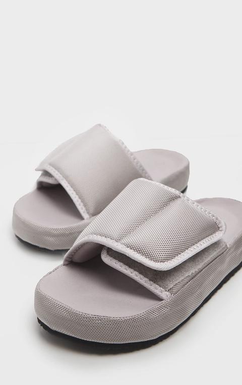 Grey Cushioned Slider, Grey