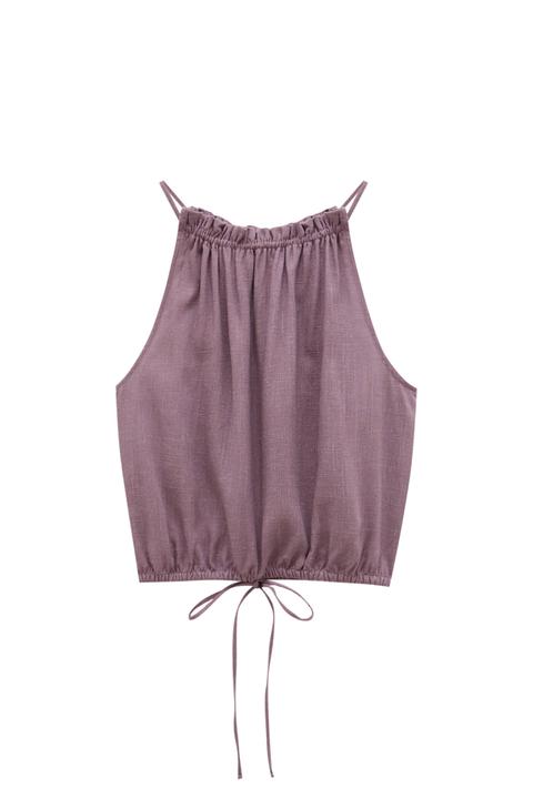 Top Halter Goma Bajo