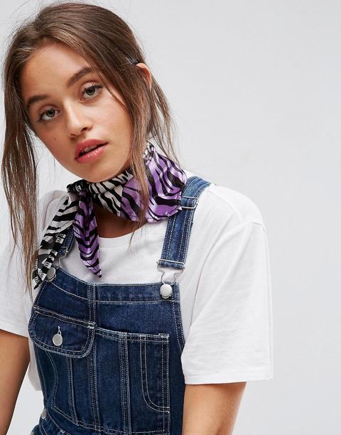 Asos - Foulard Zebrato - Multicolore