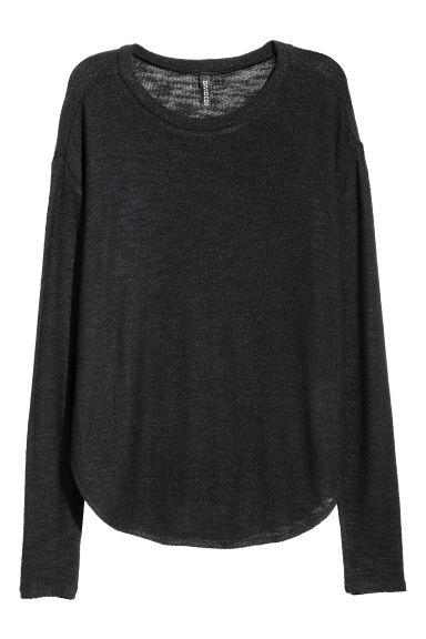 H & M - Pullover In Maglia - Nero