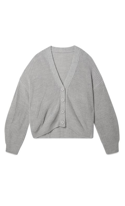 Cardigan Manga Caída