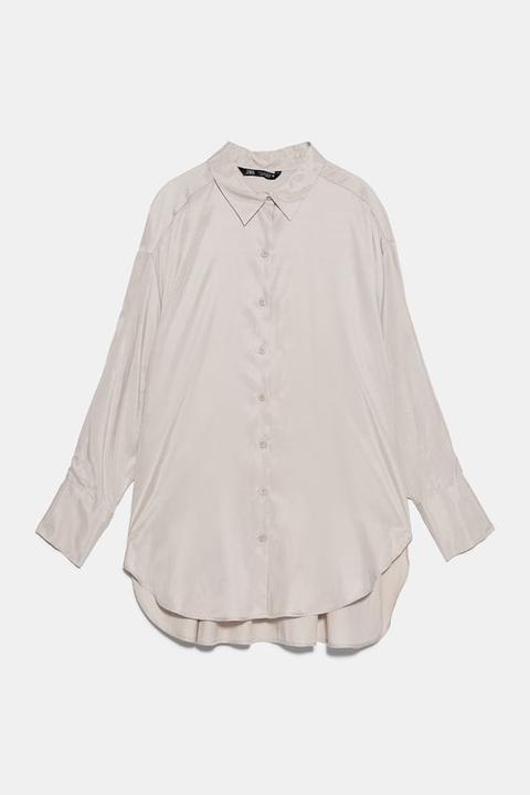 Camisa Oversize Fluida