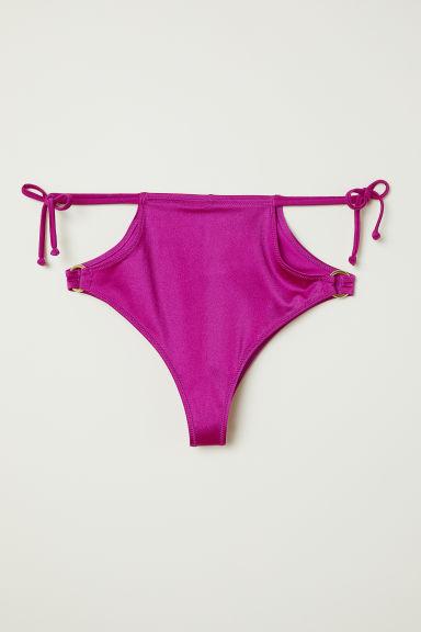 H & M - Slip Bikini Brazilian - Viola