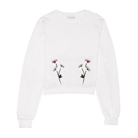 Flirting Sweatshirt Flowers