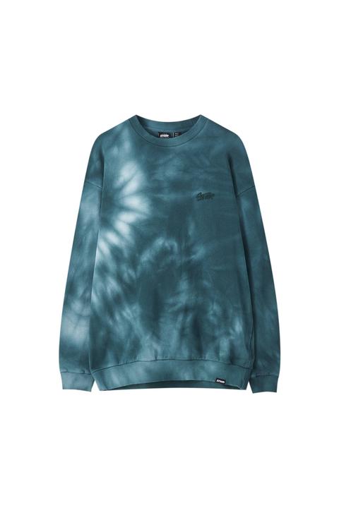 Sudadera Verde Tie-dye