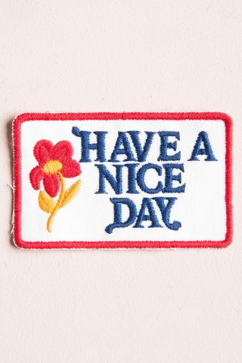 Have A Nice Day Patch