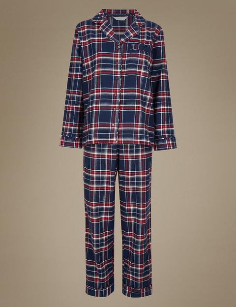 Cotton Rich Checked Pyjamas