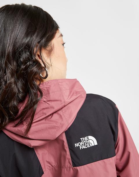 Face Panel Wind Jacket - Pink - Womens 