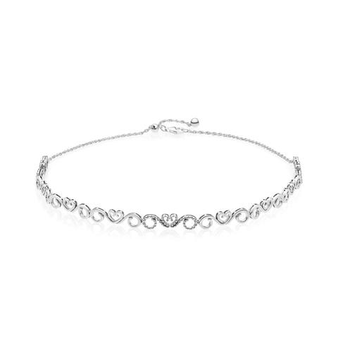 Girocollo Choker Turbinio Di Cuori