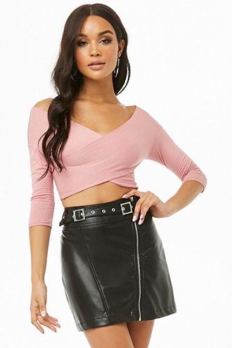 forever 21 criss cross top