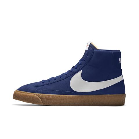 nike blazer mid azul