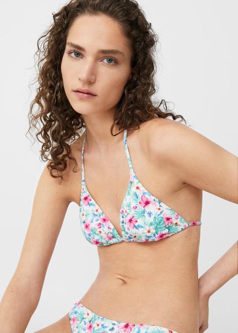 Sujetador Bikini Floral