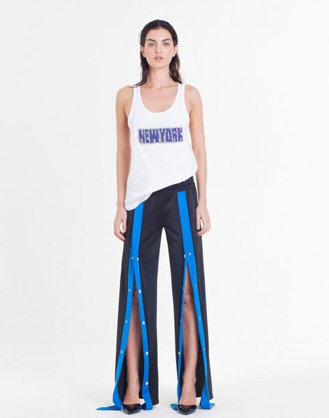 Pantalone Triacetato Bicolor