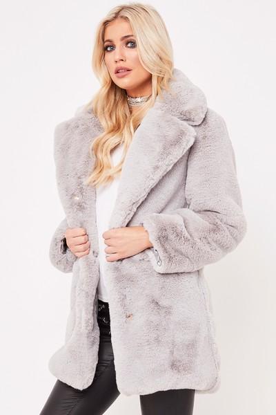 Ariana Grey Premium Faux Fur Jacket