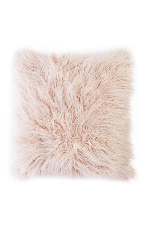 Pink Fluffy Pillow