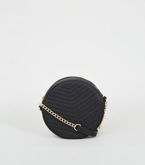 new look black cross body bag