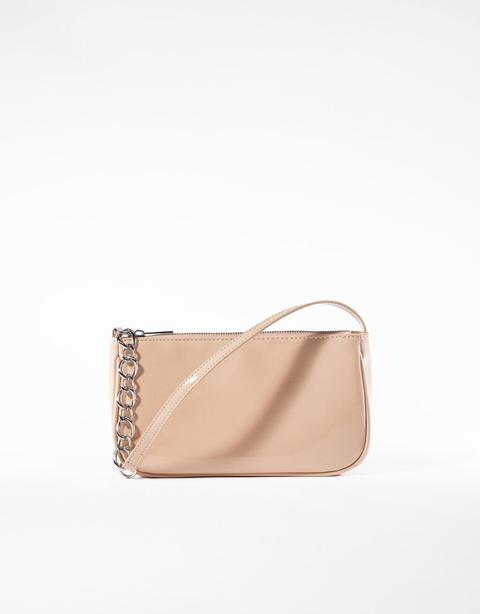 Patent Finish Shoulder Bag