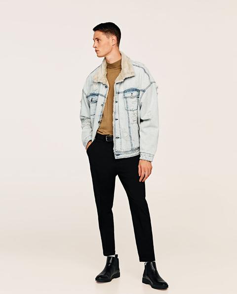 Cazadora Denim Oversize