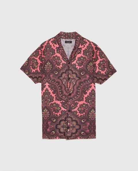 Camicia Comoda Paisley