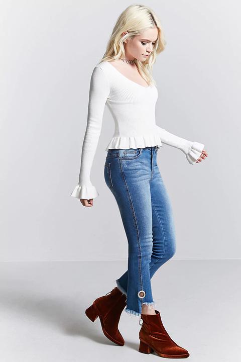 Contemporary Step-hem Jeans