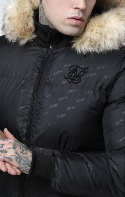 Sik silk black on sale jacket