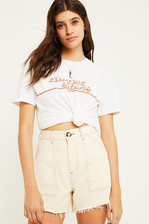 Bdg Ecru Contrast Stitch Carpenter Shorts