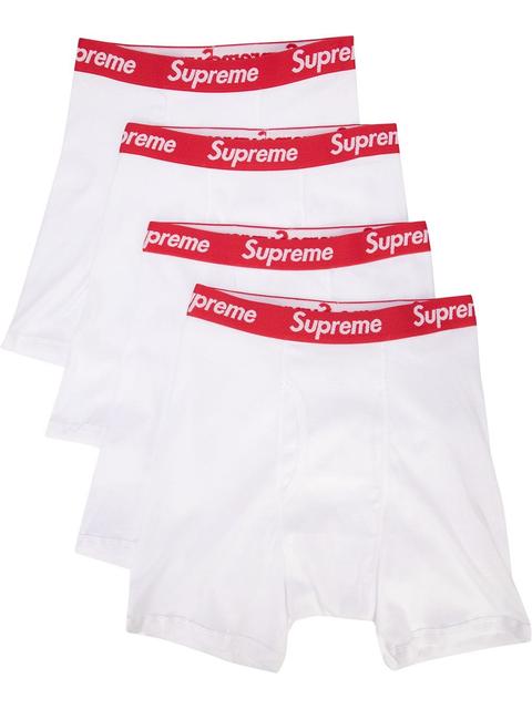 Supreme Bóxeres Hanes - Blanco