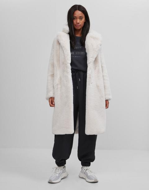 Long Faux Fur Coat