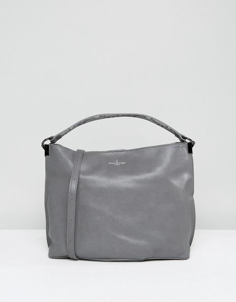 Pauls Boutique - Borsa Da Spalla Hobo Oversize Grigia - Grigio