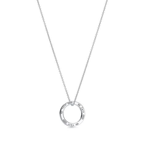 Tiffany 1837™ Circle Pendant In Silver, Medium