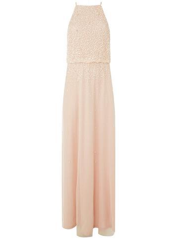 showcase blush ava maxi dress
