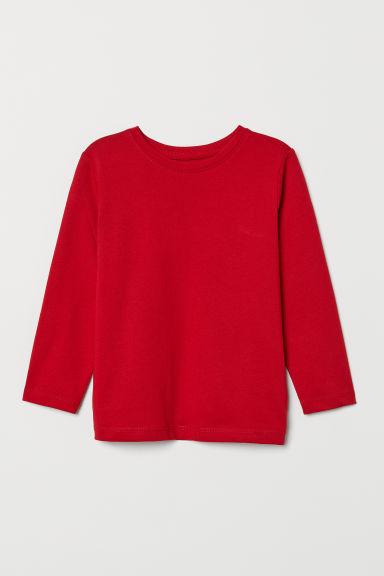 H & M - Maglia In Jersey - Rosso