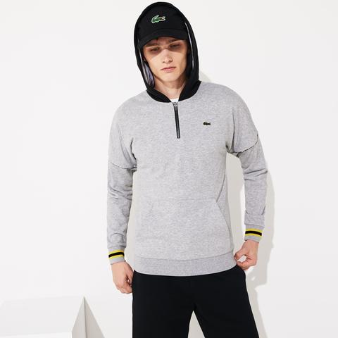 Sudadera De Hombre Lacoste Sport En Felpa A Contraste Con Capucha