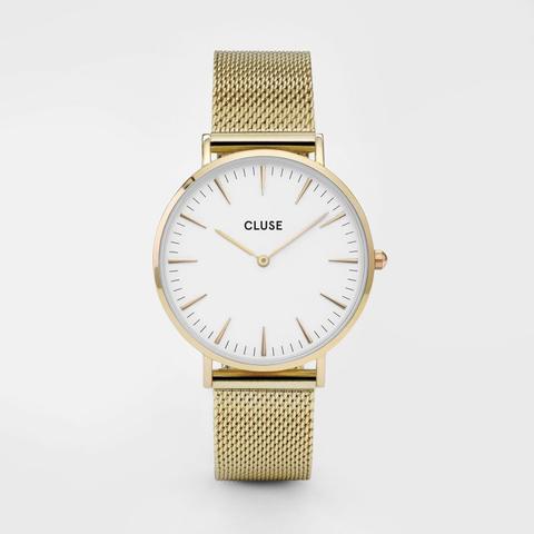 La Bohème Mesh Gold/white Cl18109