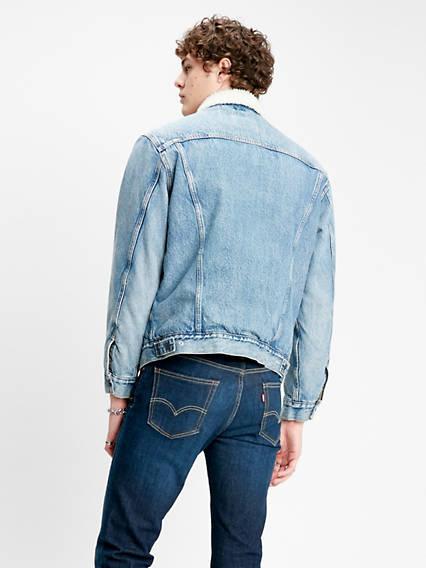 levis vintage fit sherpa trucker