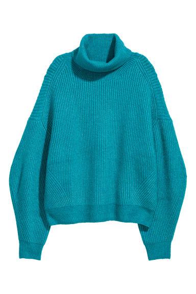 Jersey De Cuello Alto De Punto