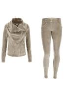 Wr.up-in - Tuta In Ciniglia Con Top Stile Chiodo E Wr.up® Skinny